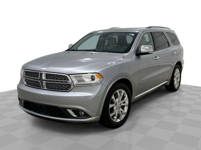 2017 Dodge Durango Citadel RWD in Silver — front three-quarter view