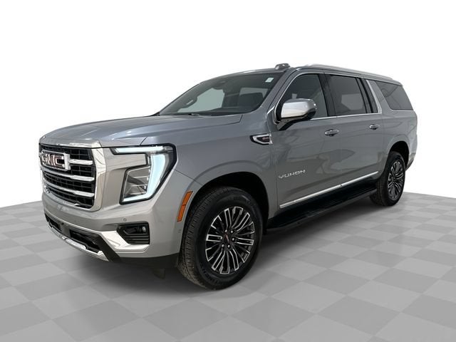 2026 GMC Yukon XL Elevation in Sterling Metallic — front three-quarter view