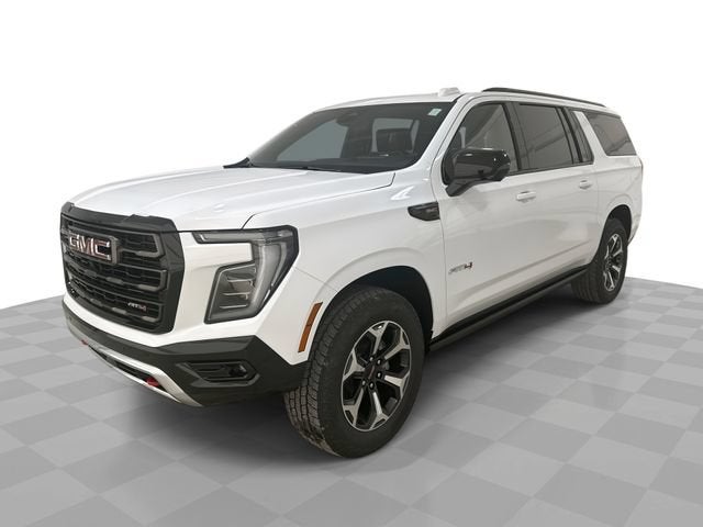2026 GMC Yukon XL AT4 Ultimate in Summit White — front three-quarter view