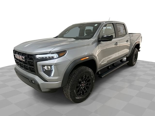 2026 GMC Canyon Elevation in Sterling Metallic — front three-quarter view