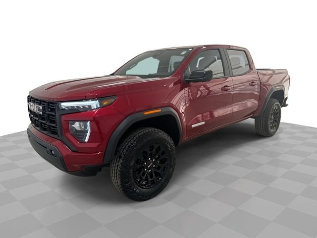 2026 GMC Canyon Elevation in Volcanic Red Tintcoat — front three-quarter view