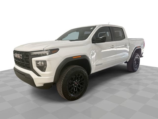 2026 GMC Canyon Elevation in Summit White — front three-quarter view