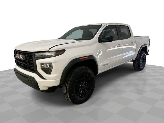 2026 GMC Canyon Elevation in Summit White — front three-quarter view
