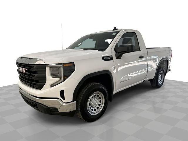 2026 GMC Sierra 1500 Pro in Summit White — front three-quarter view