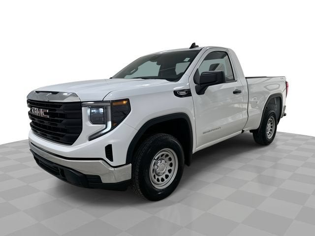 2026 GMC Sierra 1500 Pro in Summit White — front three-quarter view