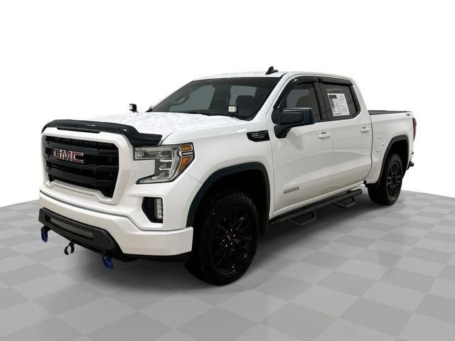 2022 GMC Sierra 1500 Limited Elevation in Summit White — front three-quarter view