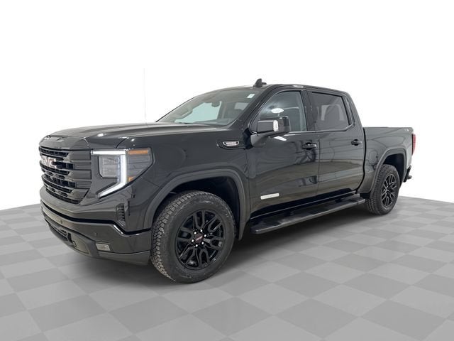 2026 GMC Sierra 1500 Elevation in Onyx Black — front three-quarter view