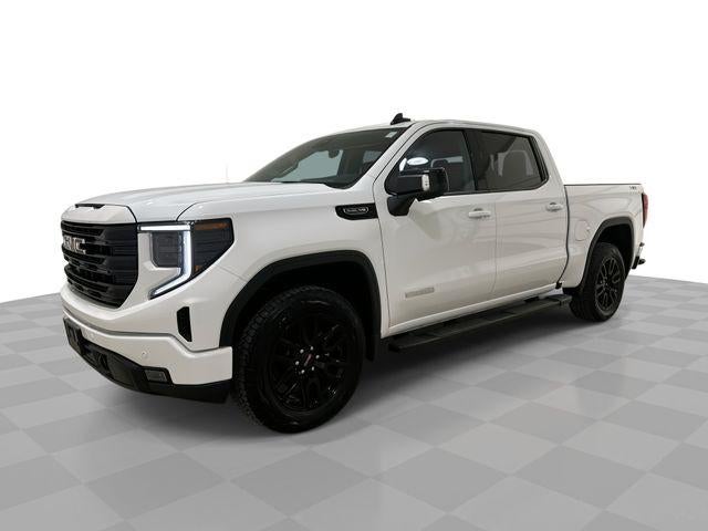 2026 GMC Sierra 1500 Elevation in Summit White — front three-quarter view