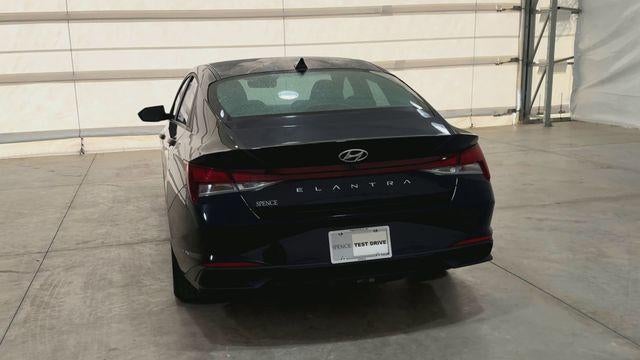 2023 Hyundai Elantra — rear three-quarter view